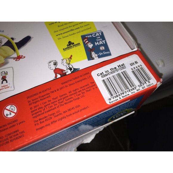 Dr. Seuss The Cat in the Hat "I Can Do That!'' Game - Picture 12 of 13